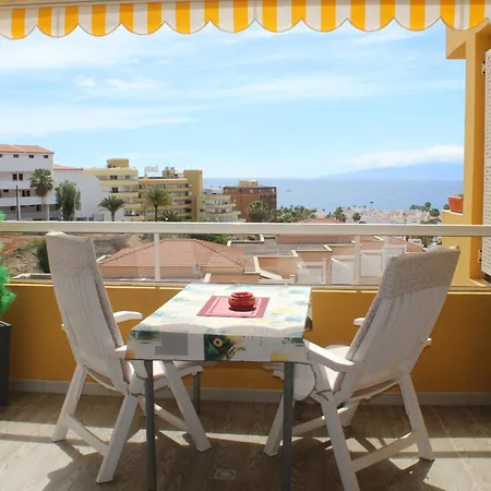 Vaso Rojo Vista Mar Apartmán Costa Adeje (Tenerife)