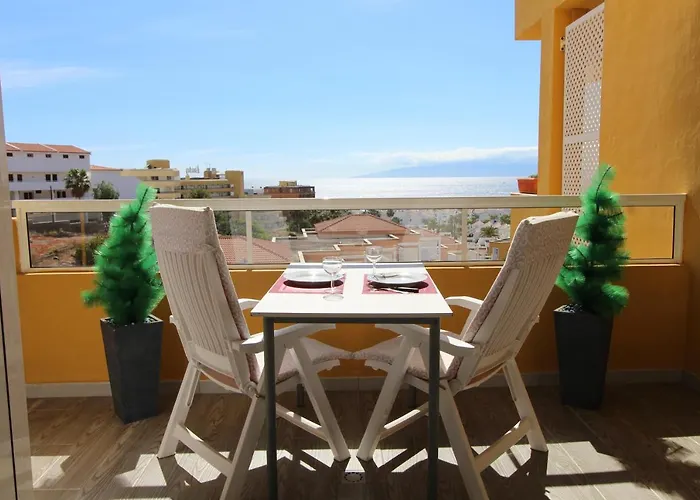 Daire Vaso Rojo Vista Mar Costa Adeje